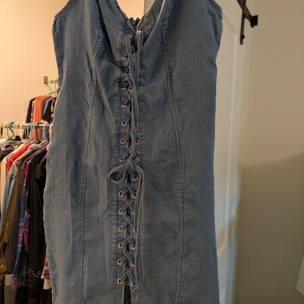 Denim dress
